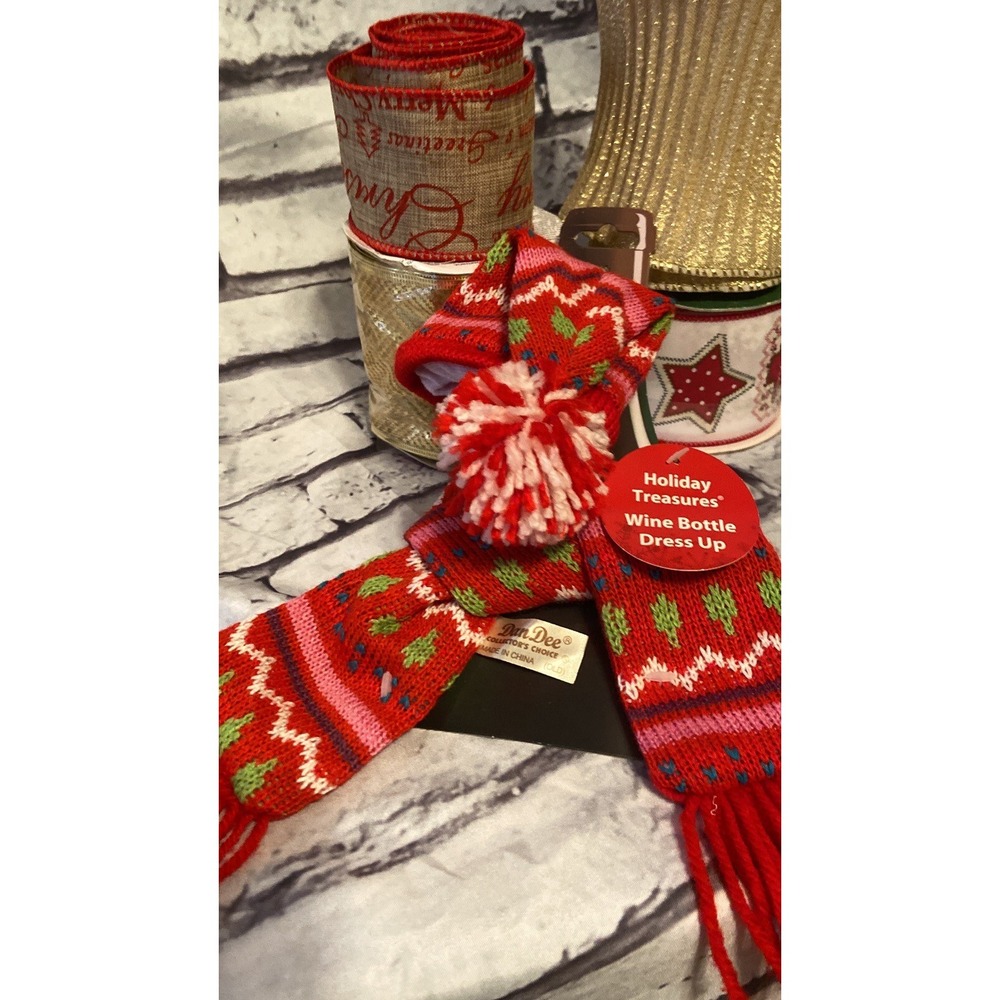 Mixed Lot‎ Vintage Rolls Holiday Christmas Ribbon/Very Beautiful Ribbons!